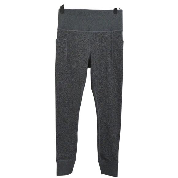 Athleta Womens Size S Dark Gray Jogger Style Legging Side Pockets Athletic Wear - Picture 1 of 6